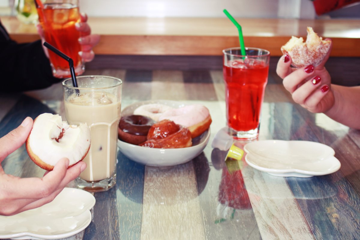 ドーナツ&カフェ「OLY CAFE」普天間スィーツのランチメニュー